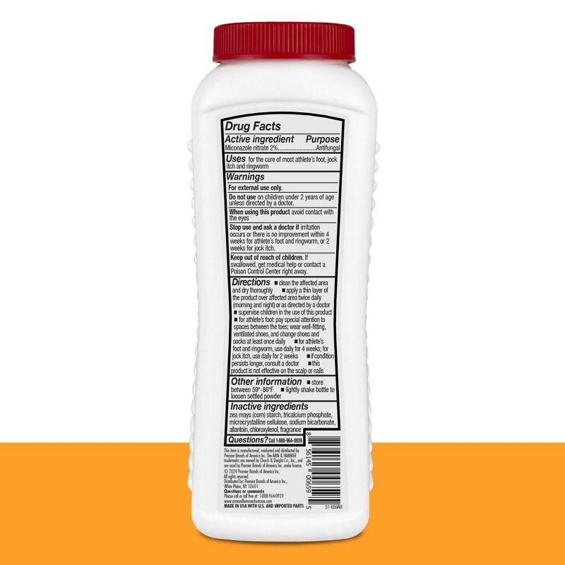 Arm & Hammer Medicated Athlete's Foot Powder - 3.5oz