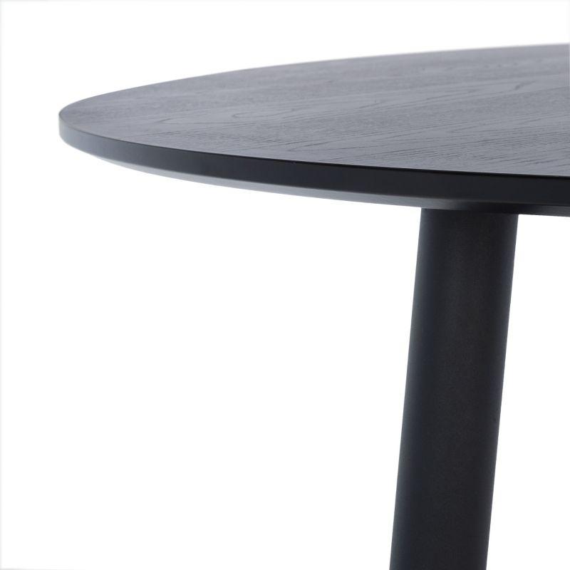 Kamala Round Dining Table - DTB5807A - Black/Gold - Safavieh
