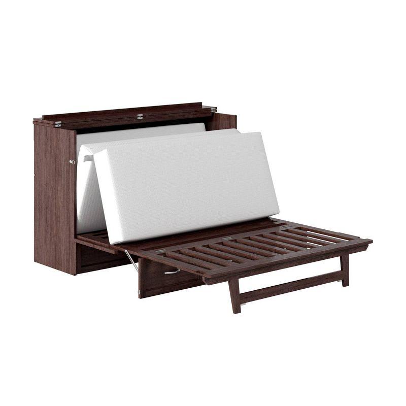 Queen Deerfield Murphy Bed Chest with Charging Station - AFI Atlantic Furniture