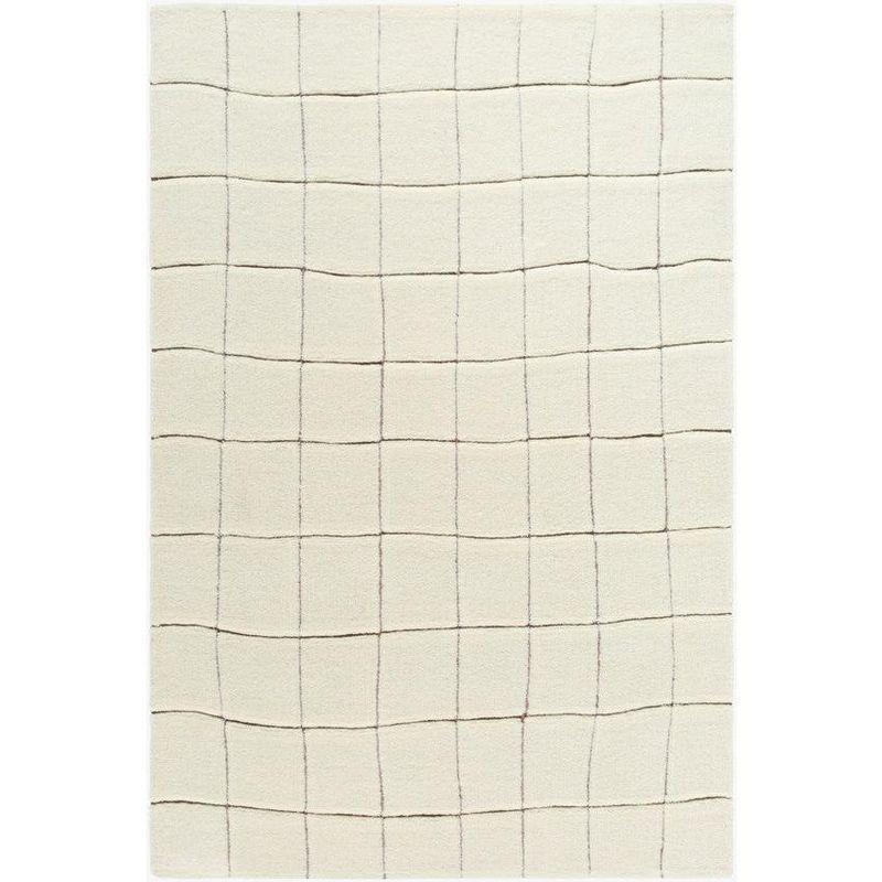 Mark & Day Jeannie 3'6"x5'6" Rectangle Washable Tufted Indoor Area Rugs Ivory