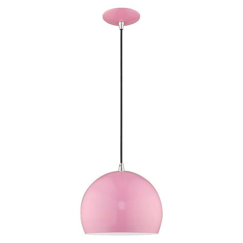 Schultz Single Light Metal Dimmable Pendant