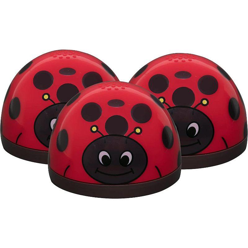 Water Alarm (3pack) - Leak Bug Electronic Leak Detector - Hypersensitive 1/32" Flood Detection - Continuously Beeps When Wet or Low Battery