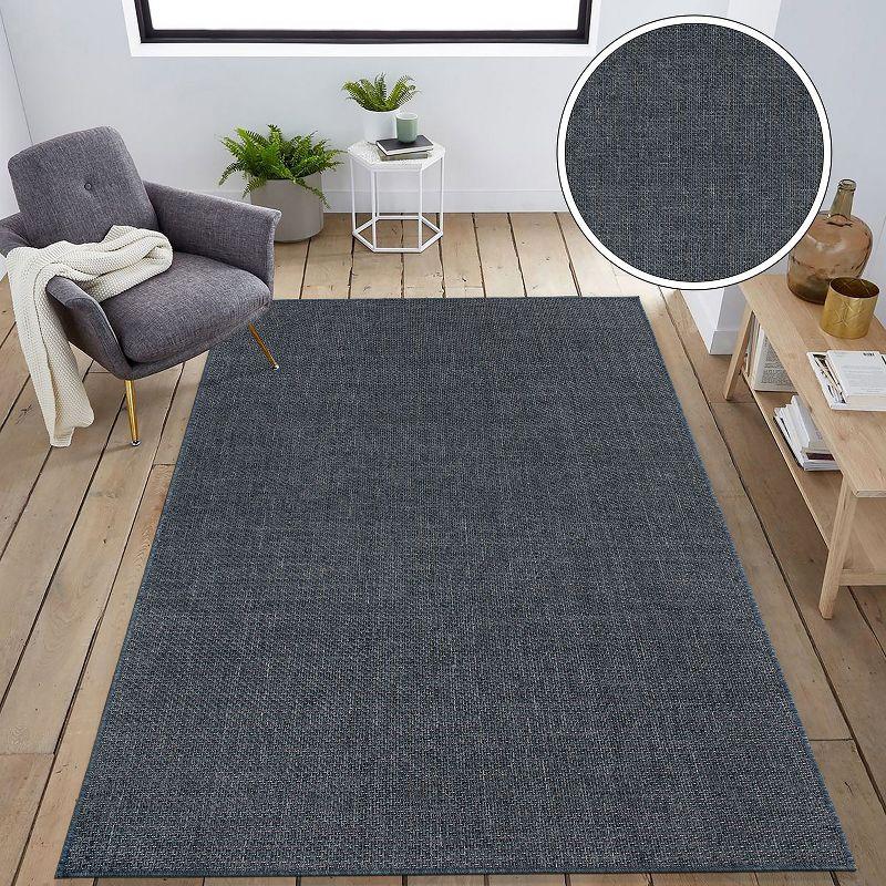 World Rug Gallery Contemporary Flatweave Indoor/Outdoor Area Rug