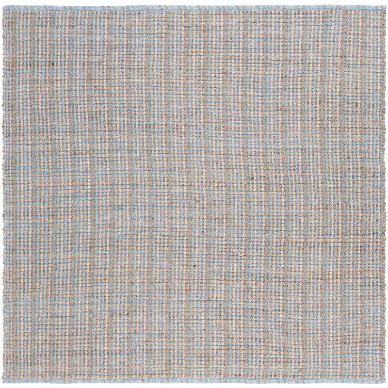 Cape Cod CAP831 Hand Woven Area Rug - Grey - 6'x6' - Safavieh.