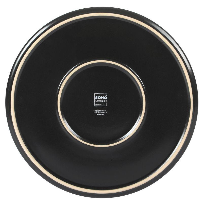 Gibson Soho Lounge Stoneware Dinnerware Set - Service for 8