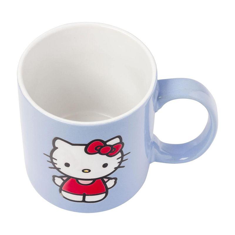 Silver Buffalo Sanrio Hello Kitty 20oz Wax Resist Ceramic Mug