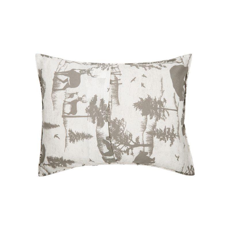 Hillside Royal Cotton Reversible Quilt Set