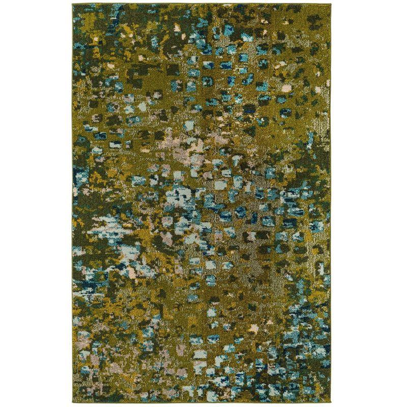 Unique Loom 5' 1 x 8' 0 Jardin Ivy Green Area Rug