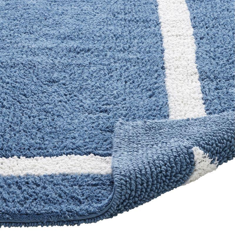 Highland Dunes Widman 100% Cotton Bath Mats Reversible Super Absorbent Soft Bathroom Rug