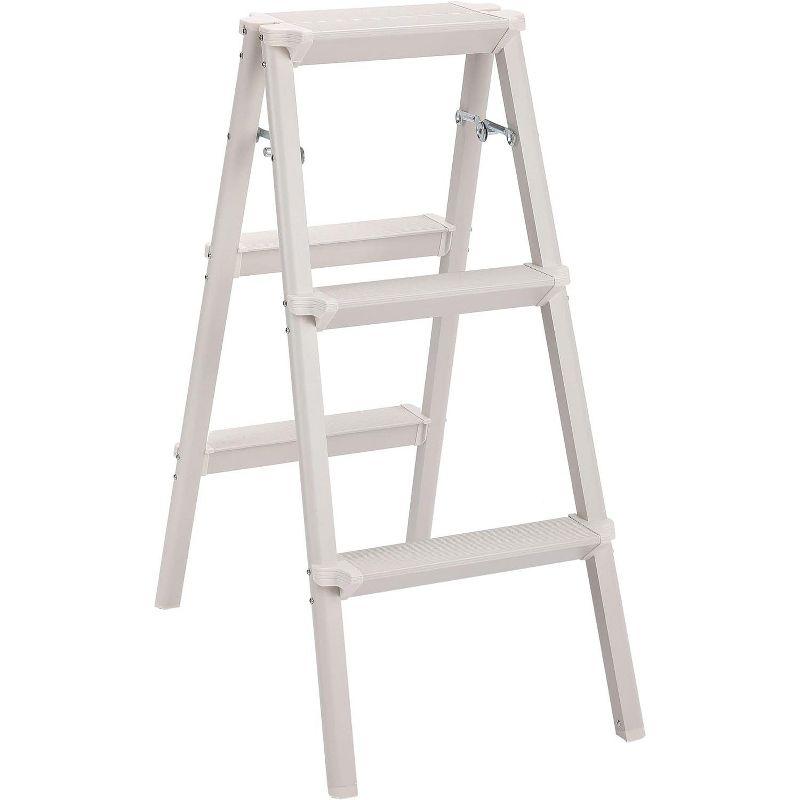 BirdRock Home 3 - Step Steel Lightweight Folding Step Ladder