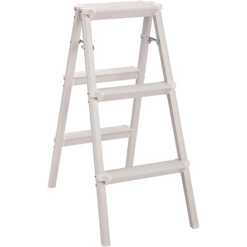 3 - Step Steel Lightweight Folding Step Ladder