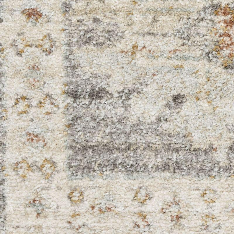 Nourison Traditional Home Vintage Indoor Area Rug Grey 7'10" x 10'1"