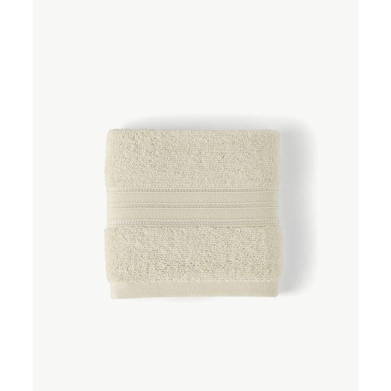 6pc Liam Performance Towel Set Ivory - Blue Loom