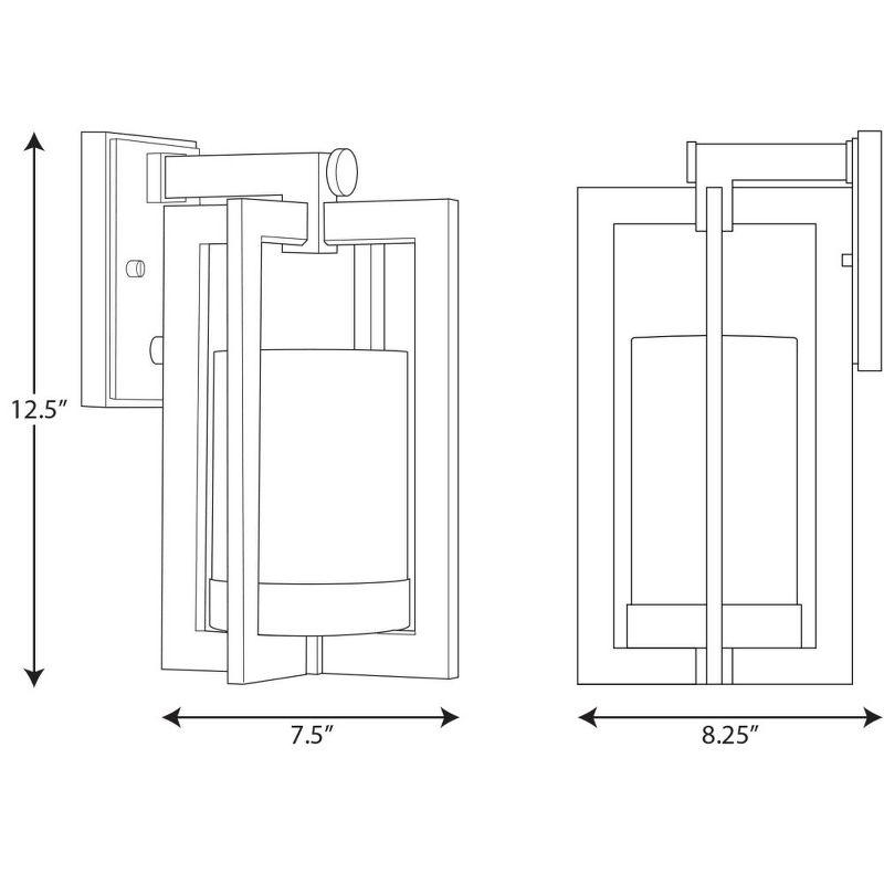 Melvin Single Light Outdoor Aluminum Wall Light