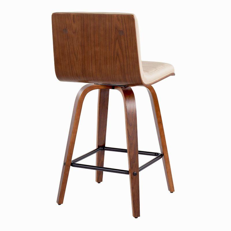 Swivel Upholstered Counter Stool