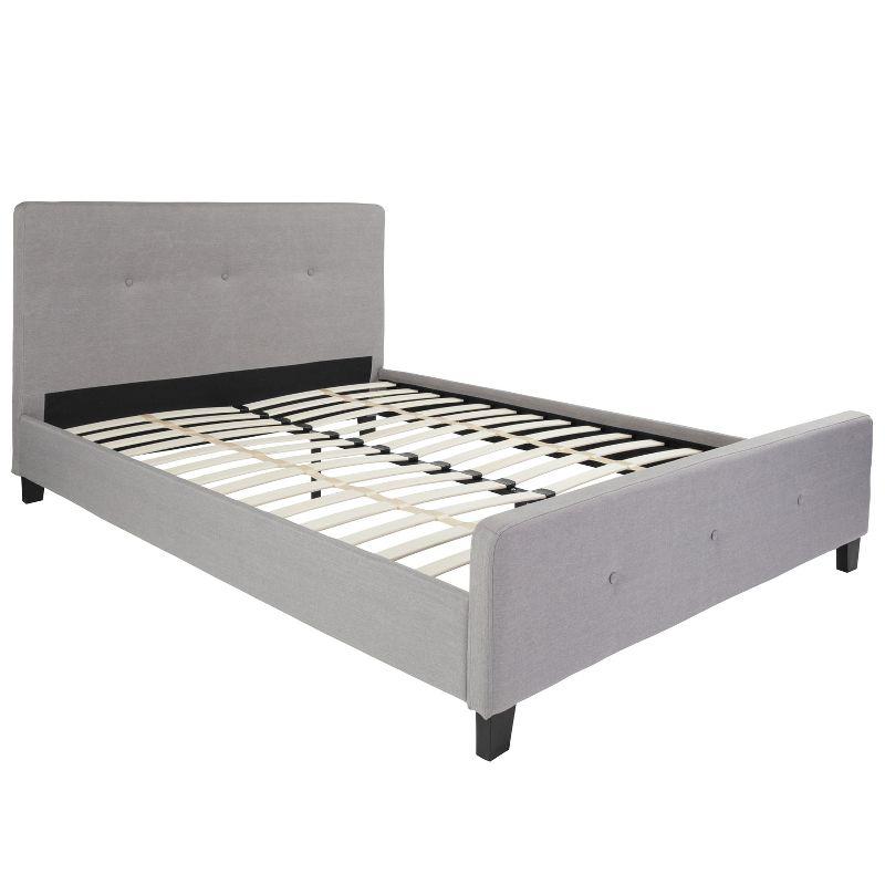 Flash Furniture Tribeca Button Tufted Upholstered Platform Bed