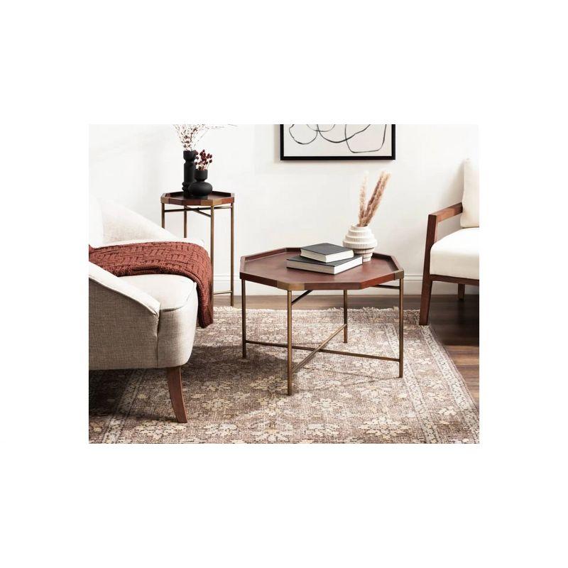 Kate & Laurel All Things Decor 36"x28" Occonor Arched Mirror: Wall Mount, Transitional Style