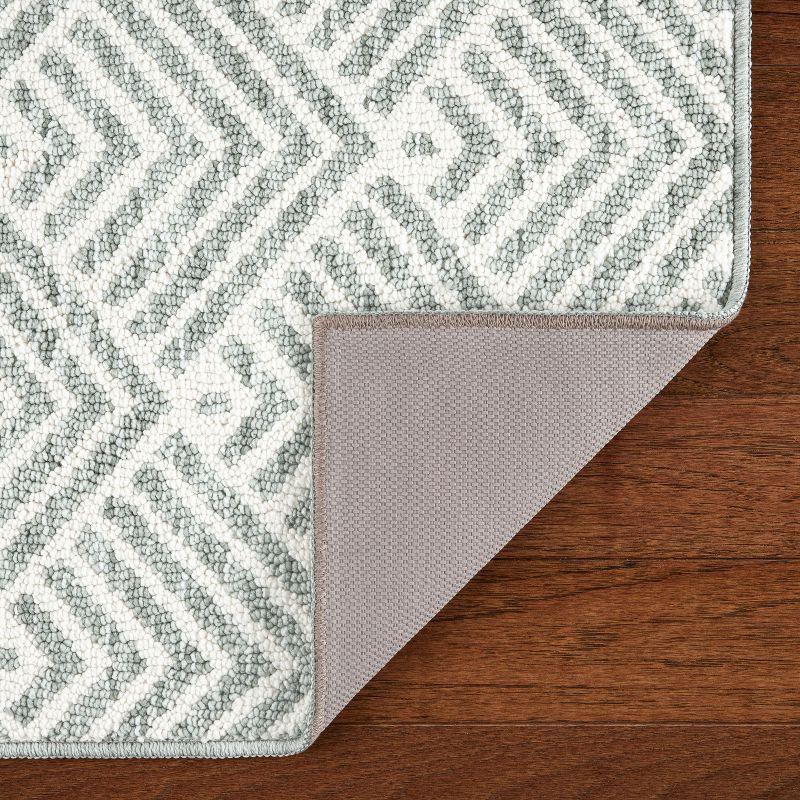 TOWN & COUNTRY EVERYDAY Walker Modern Stripe Everwash Non-Slip Backing Kitchen Mat