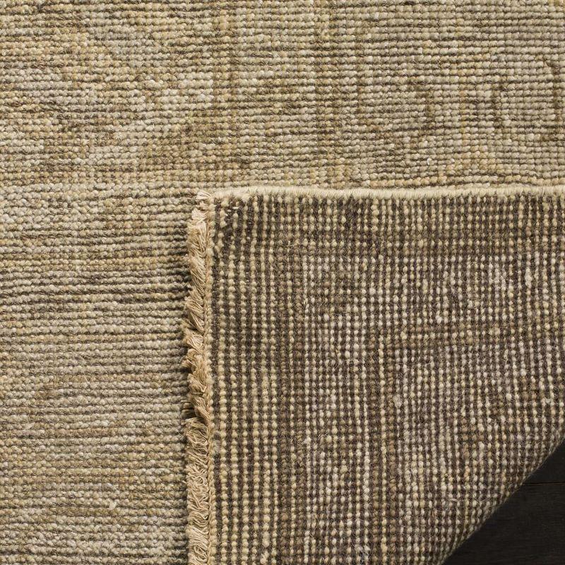 Izmir IZM180 Hand Knotted Area Rug - Gold/Grey - 6'x9' - Safavieh