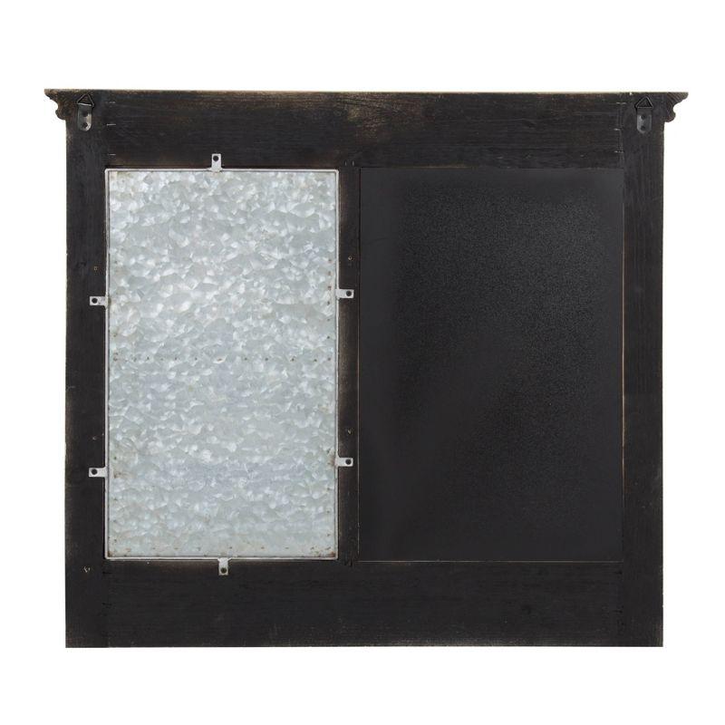 Kate and Laurel Solid Wood Wall Organizer
