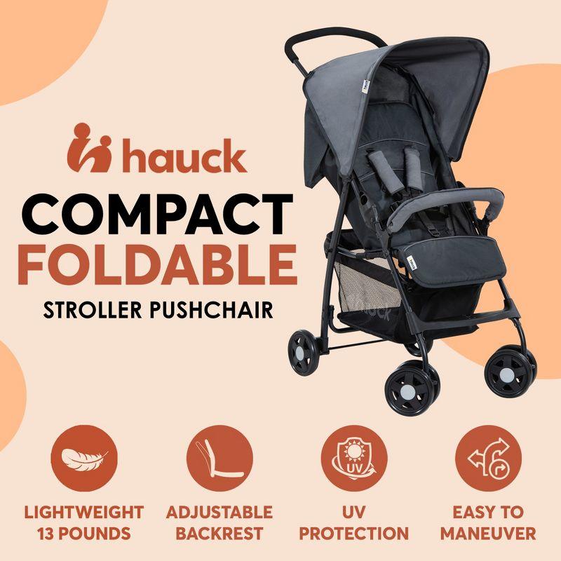 hauck Sport T13 Lightweight Compact Foldable Stroller Pushchair