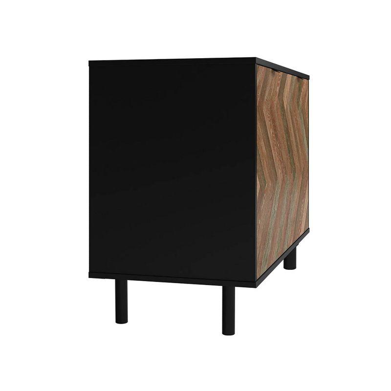 Manhattan Comfort Liam Mid - Century Modern 2 Shelf Accent Cabinet