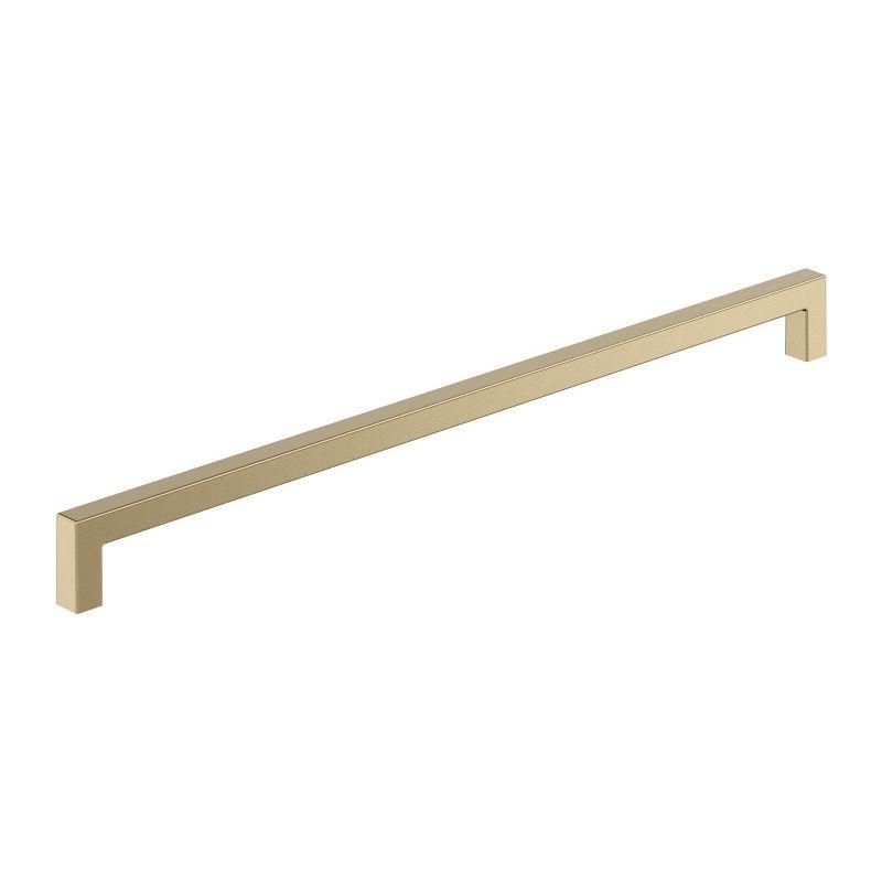 Amerock Monument 12-5/8 inch (320mm) Center-to-Center Golden Champagne Cabinet Pull