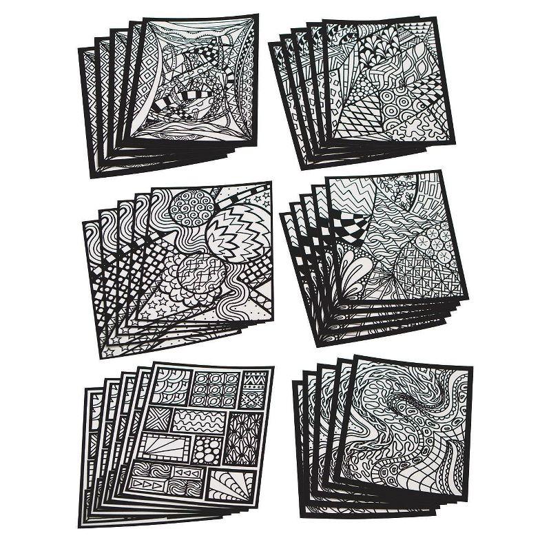 S&S Worldwide Abstract Velvet Art Poster 8 IN X 10 IN Pk30