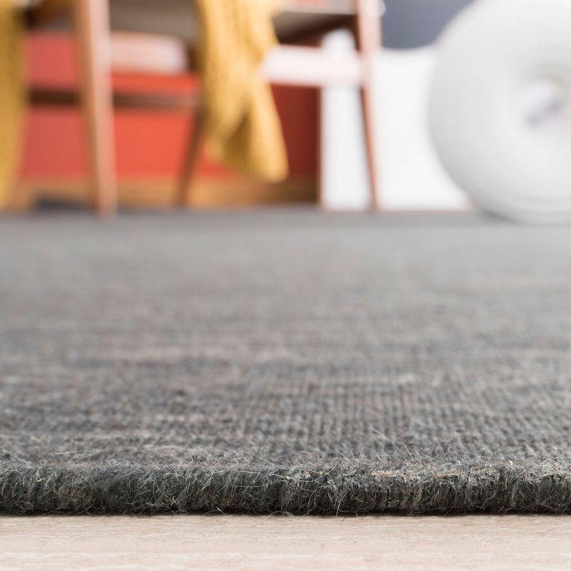 Kilim KLM850 Hand Loomed Accent Rug - Charcoal/Grey - 3'x5' - Safavieh