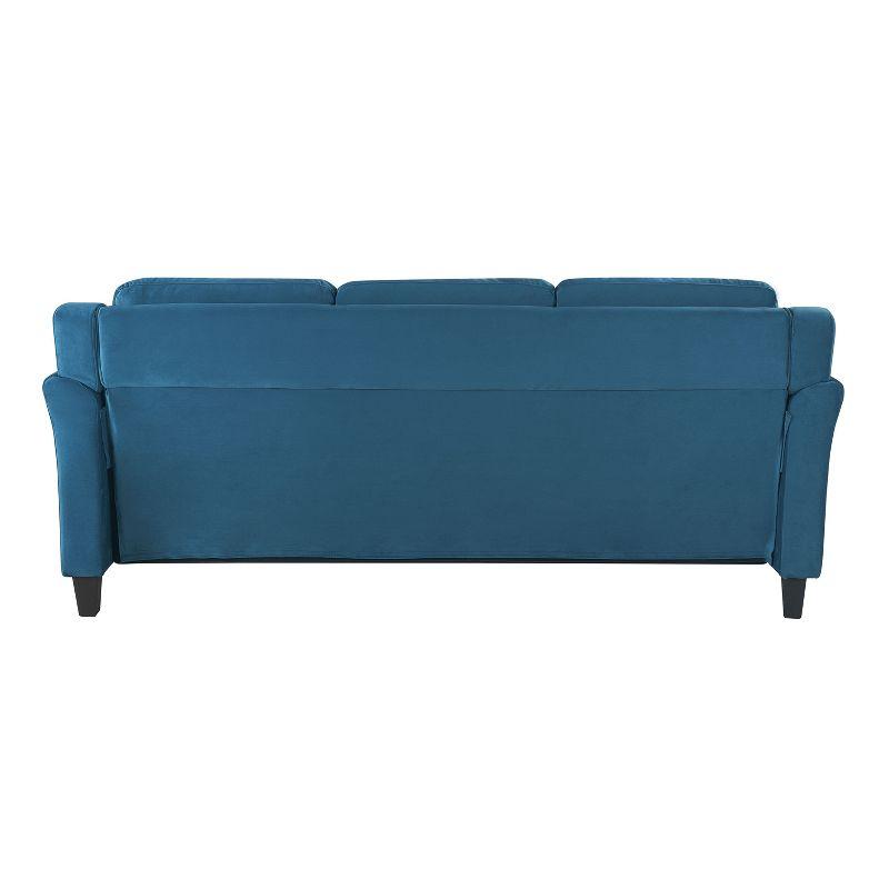 Lifestyle Solutions Harper Sofa Blue Velvet