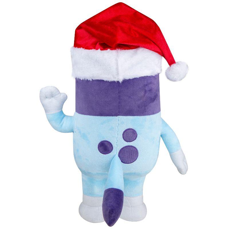 Gemmy Industries Bluey Holiday Greeter with Santa Hat