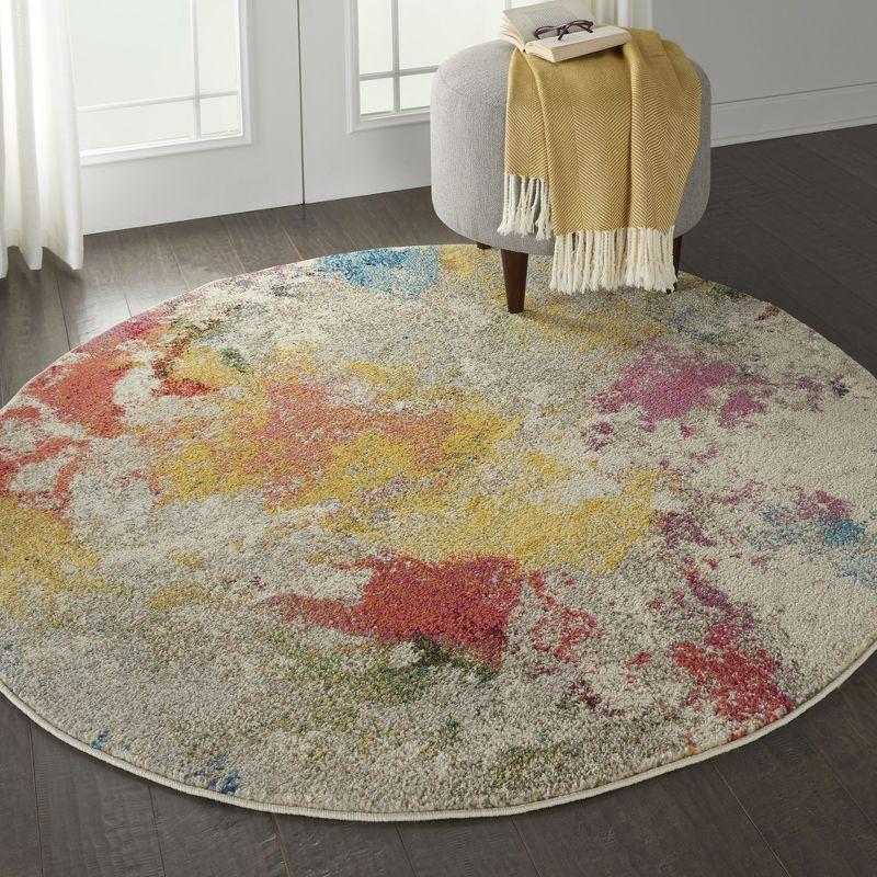 Nourison Celestial Splash Abstract Indoor Rug