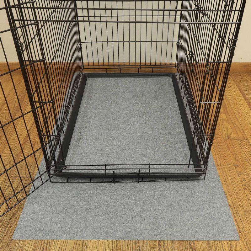 Drymate 29" x 48" Crate Mat for Dogs - Savannah Light Gray