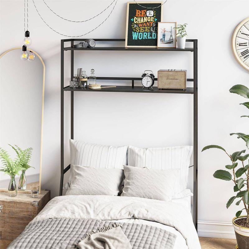 Beverly Over-The-Bed Storage Shelves for Twin & XL Twin Beds