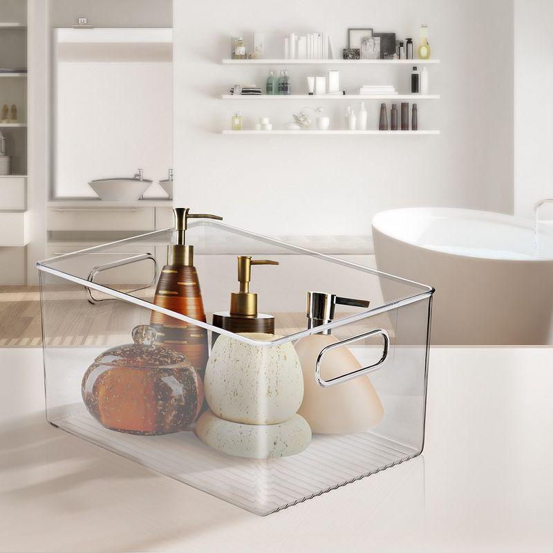 Sorbus Clear Fridge Organizer Bins