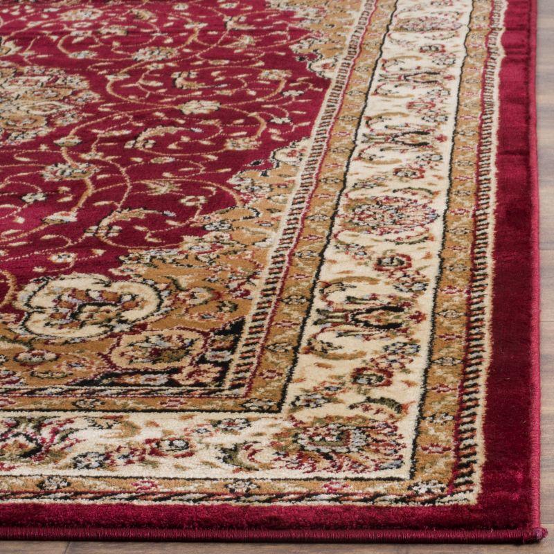 Lyndhurst LNH329 Power Loomed Area Rug - Red/Ivory - 5'3"x7'6" - Safavieh
