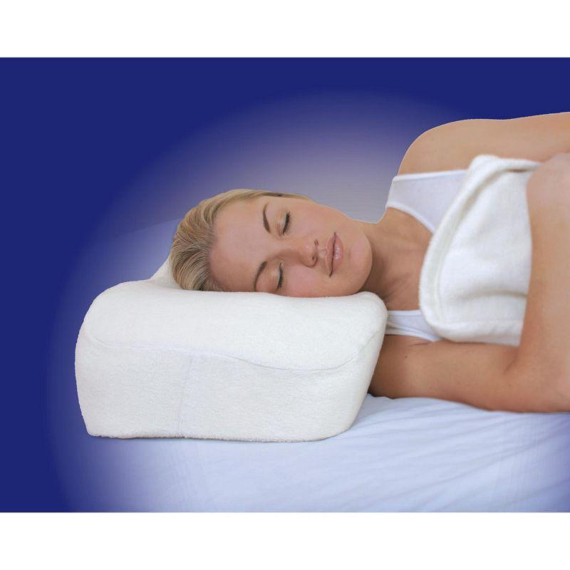 SleepRight Side Sleeping Memory Foam Pillow