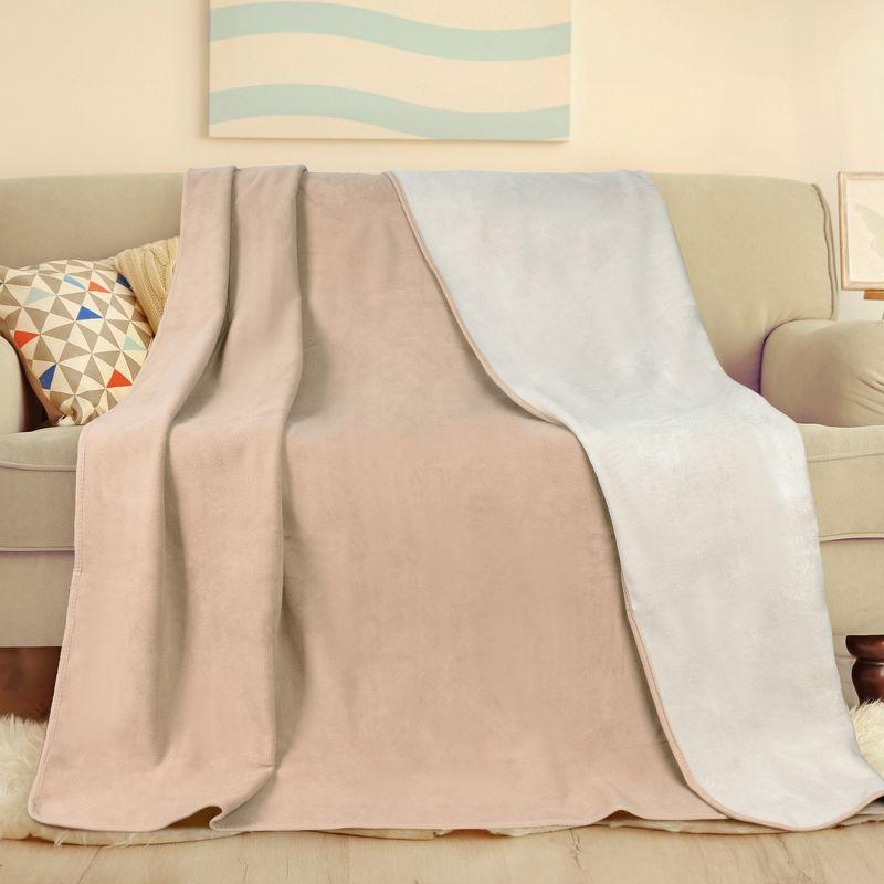 Catalonia Catalonia Fleece Reversible Blanket