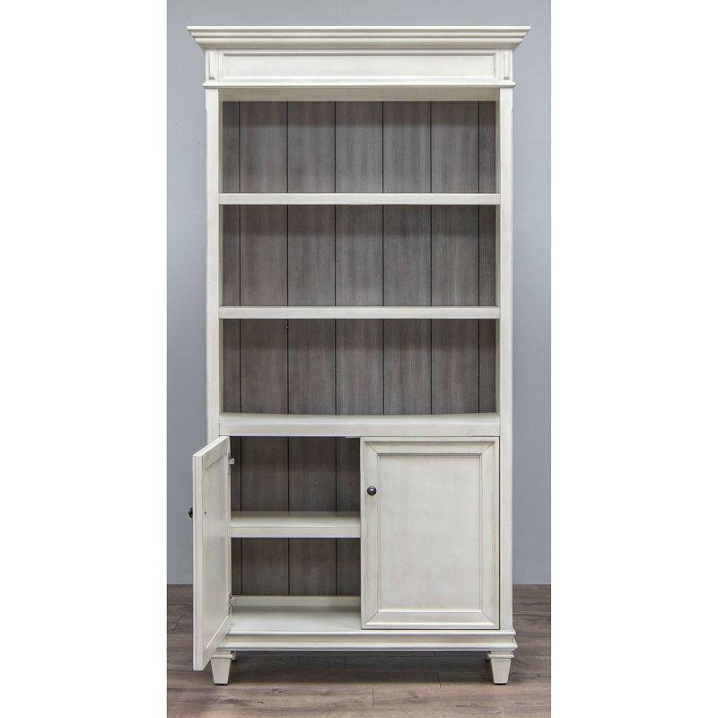 78" Hartford Bookcase with Lower Doors - Martin Furniture