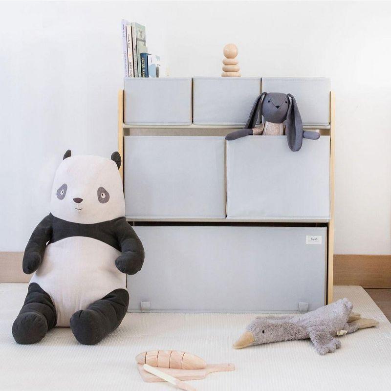 3 Sprouts - Toy Organizer Storage Unit with 6 Bins