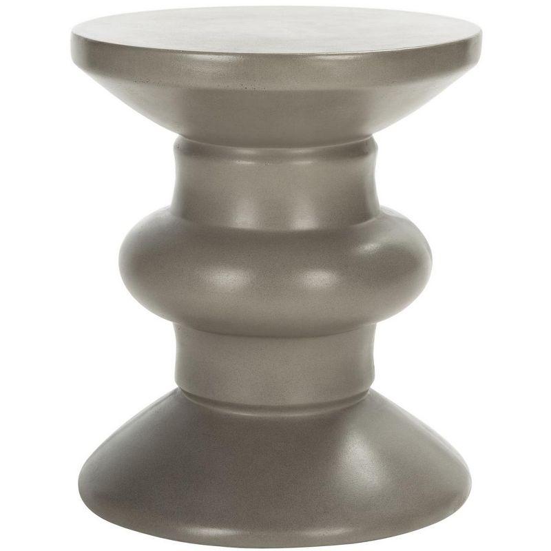 Jiraiya Concrete Accent Stool  - Safavieh