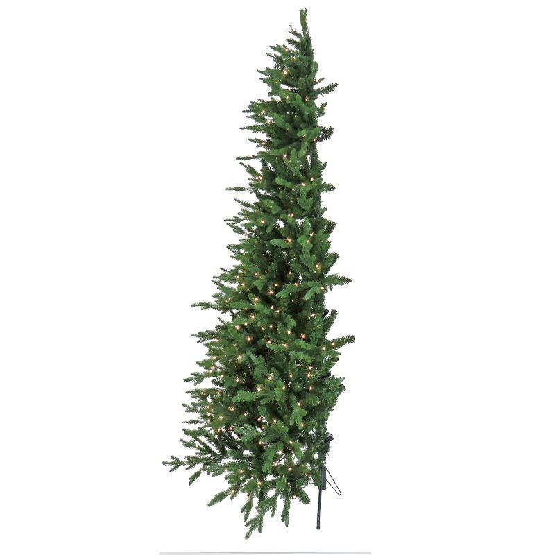 7.5' Prelit Feel Real Hinged Merryweather Fir Artificial Christmas Tree Clear Lights - National Tree Company