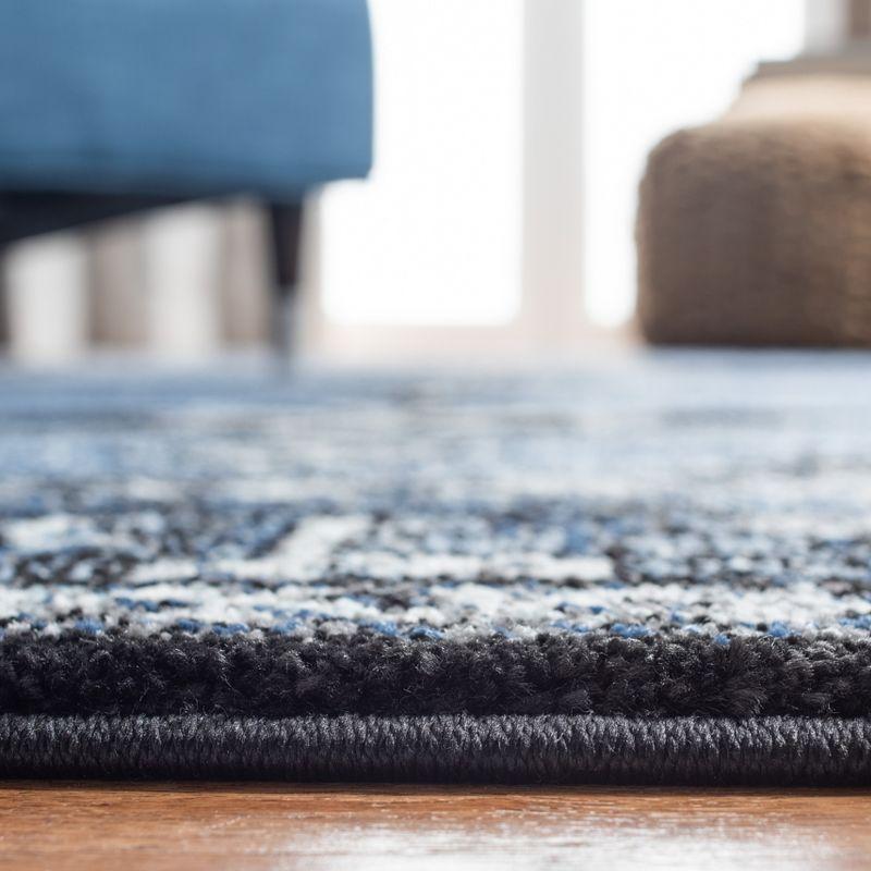 Vintage Hamadan VTH217 Power Loomed Indoor Area Rug - Blue/Grey - 8'x10' - Safavieh