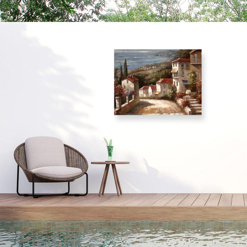 Tuscany Landscape All-Weather Canvas Outdoor Wall Art