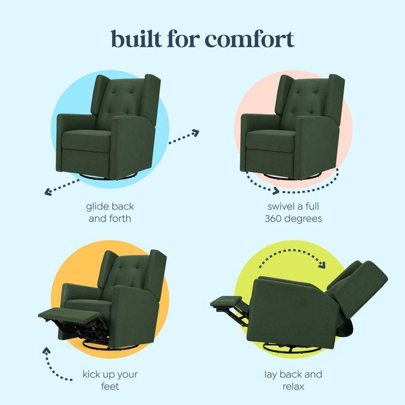 daVinci Maddox Swivel Reclining Glider