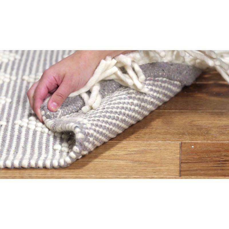 Natura NAT351 Hand Loomed Area Rug - Ivory/Grey - 4'x6' - Safavieh.