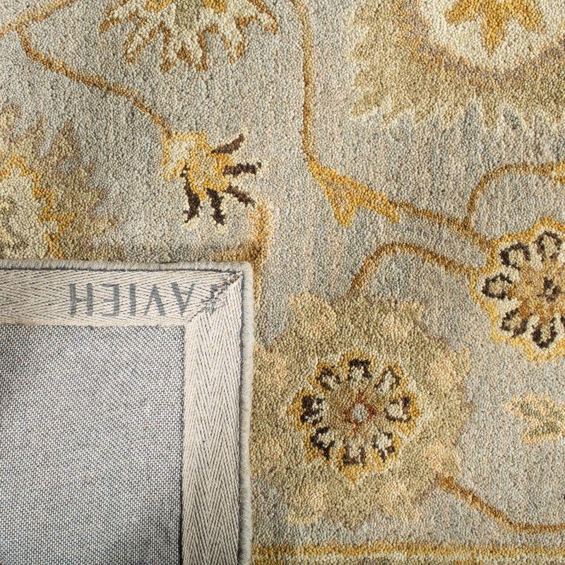 Anatolia AN556 Hand Tufted Indoor Accent Rug - Light Blue/Sage - 2'x3' - Safavieh
