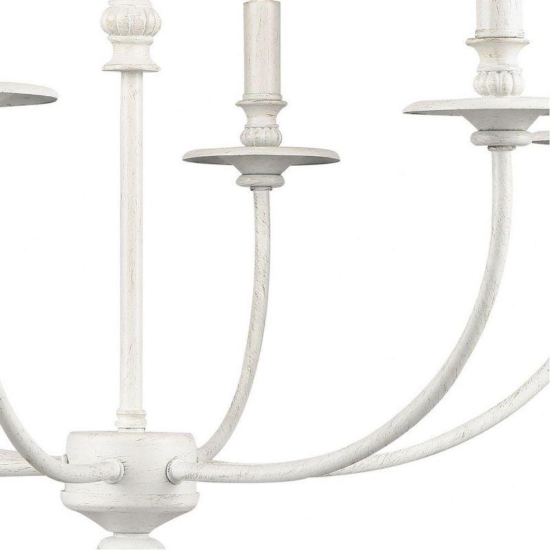 Elk Home Hartford 6 - Light Chandelier in  Farmhouse White