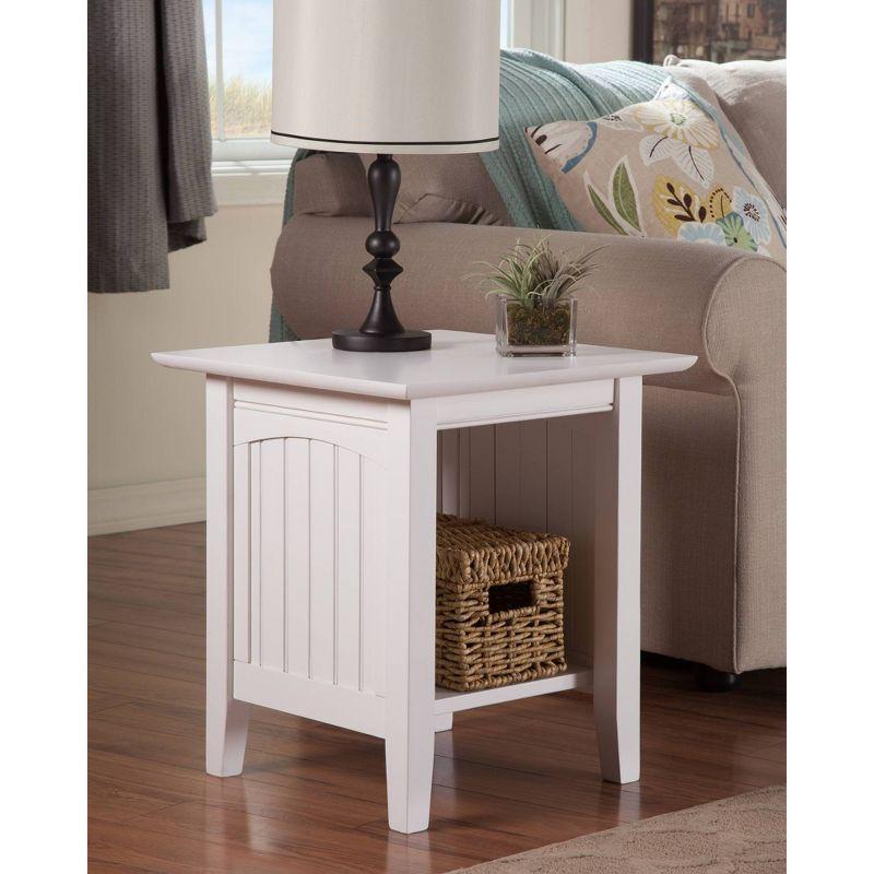 Nantucket End Table White - AFI