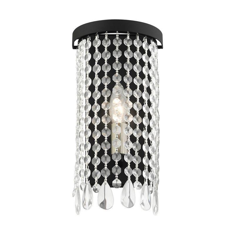 Livex Lighting Elizabeth 1 - Light Wall Light in  Black